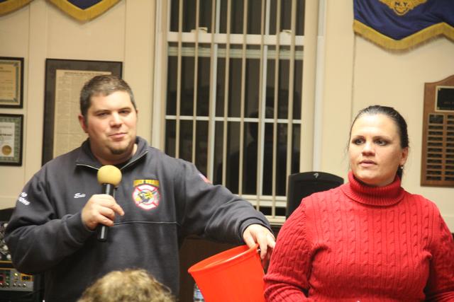  Asst. Chief Ferraro  during the psychic night at BPFD.  